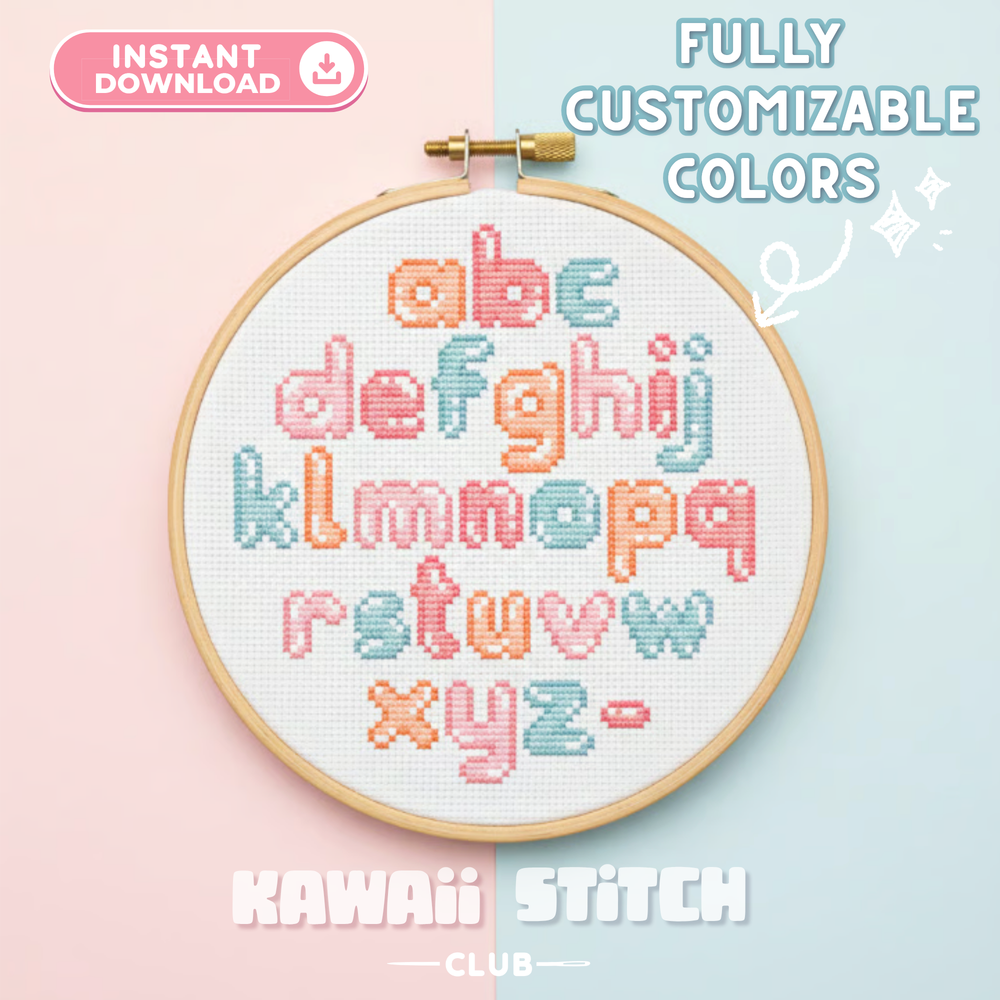 Bubble Alphabet — Lowercase